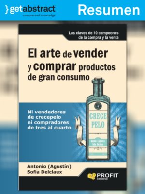 cover image of El arte de vender y comprar productos de gran consumo (resumen)